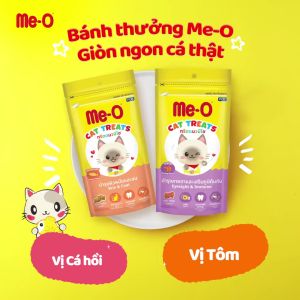 Bánh Thưởng Dinh Dưỡng Me-O Dành Cho Mèo Gói 50g