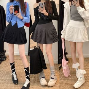 กระโปรงสั้นทรงเอเอวสูงสไตล์อเมริกันสำหรับผู้หญิงไซส์ใหญ่ กระโปรงทรงเอเข้ารูปสำหรับใส่ไปทำงานในฤดูใบไม้ผลิและฤดูร้อน