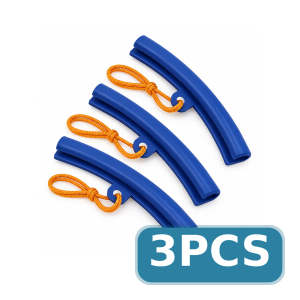 LANKE Wheel Rim Protector Strip Anti-Scratch Thick Wear-Resistant Flexible Edge Guard Red Blue Yellow 1/3/5PCS