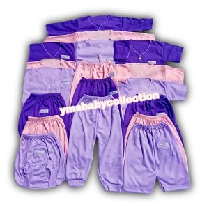 set 18 perlengkapan baju bayi baru lahir 0-3bulan
