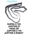 RANTE RANTAI MOTOR TEBAL ANTI KARAT UKURAN 428 -108 L YAMAHA  JUPITER Z1 VEGA ZR JUPITER Z 115 JUPITER Z ROBOT HONDA SUPRA X 125 KUALITAS SUPER. 