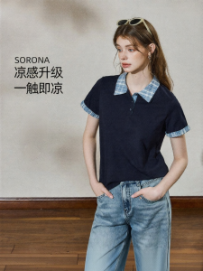 KUHNMARVIN | Áo Thun Polo Cotton Thoáng Khí Cho Phụ Nữ