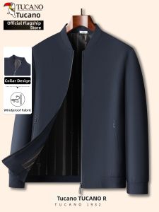 TUCANO | Stand-up Collar Business Leisure Mens Jacket For Mid-aged