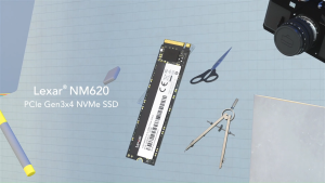 Lexar NM620 256GB/512GB/1TB/2TB M.2 2280 Gen 3x4 NVMe SSD Solid State Drive