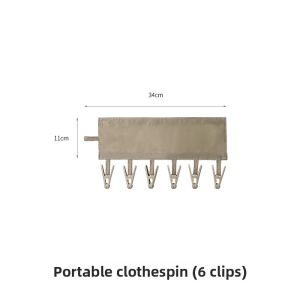 FaSoLa | Portable Travel Foldable Hanger with Cloth Hooks