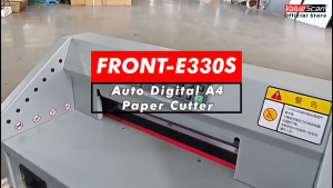 Valuescan FRONT E330S Auto Digital A4 Paper Cutter / Heavy Duty Paper Cutting Machine / Electric Paper Trimmer