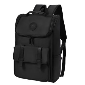 [Ueb Wholesale Mall]Oxford Cloth College Backpacks Fashion School Backpack with Multiple Pockets Travel Daypack for Women Men Work Office