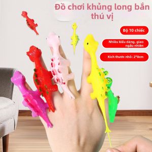 Đồ Chơi Giảm Stress Dẻo Có Keo Dán Hình Gà Khủng Long