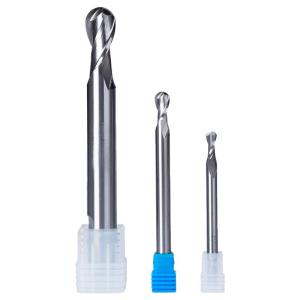 HUHAO | Mũi Phay Cầu CNC 2 Lưỡi Cắt