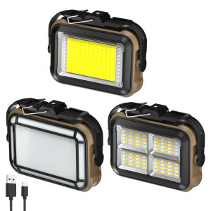 [Jocestyle Mall]ไฟทำงานแสงอาทิตย์แสงฉุกเฉิน Worklight IPX4 กันน้ำโคมไฟซ่อมแซมไฟ Mobile Power Power Power Power สำหรับไฟฟ้าดับสำหรับไฟดับ