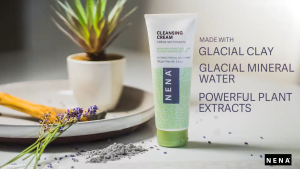 NENA Brightening Clay Cleanser 100g – Deep Pore Cleansing Hydrating & Radiance Boosting Face Wash