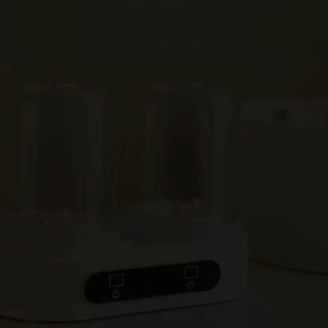 Double Tub Mini Washer 1.5L Dual Compartment Portable Washing Machine USB Rechargeable Battery Powerful Compact Washer