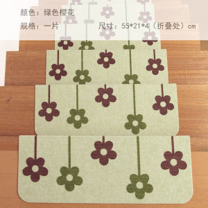Indoor Stair Mat Non-Slip Home Carpet Self-Adhesive Floor Rug European Style Door Mat Kitchen Bathroom Decorative Area Rug