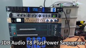 High Quality JDB T8 Plus Professional 10-Channel Power Controller with Built-in Safety MCB Switch