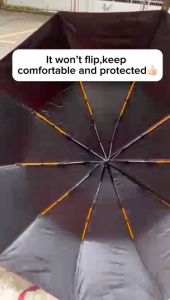 ITOSHI 24 Ribs Automatic Umbrella High Quality Sunscreen UV Protection Buckle Design