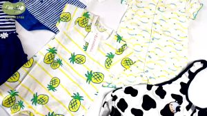 (Nhiều mẫu) Bodysuit cho bé Birthday/Elfindoll/Kinder Safari size 80cm - Hàng nội địa Nhật