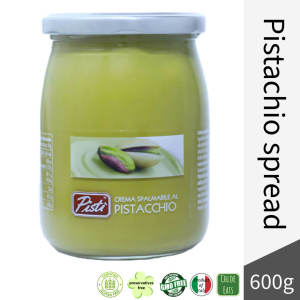 Pisti Italian Premium Pistachio Cream Spread 45% 600g