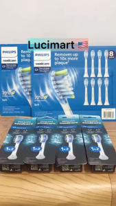 Đầu bàn chải điện thay thế Philips Sonicare C3 Premium Plaque Control trắng
