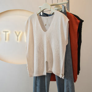 AIYITI | Hollow Breathable Sleeveless Summer Large Size T-Shirt