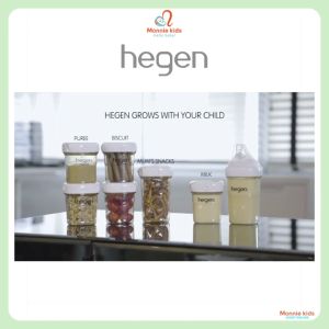 Núm ti bình sữa Hegen cho bé núm ty thay thế số 0 1 2 3 và Y cắt