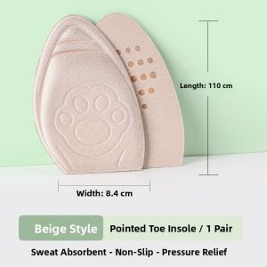 ZUYINBULUO | Half Size Insoles for Pointed High Heels