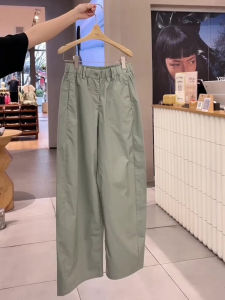 PAIBOLI | Plus Size High Waist Wide Leg Pants Women Summer Loose Casual Trousers Pear Shape Small Size Straight Cut Four Seasons Universal