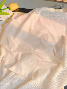 Loose Soft Pants ~ Seamless Womens Plus Size Underwear Ice Silk Ultra-Thin Summer Peach Hip Raise High Elastic 7A Antibacterial Crotch Womens Antibacterial