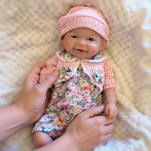 Aizwa 13 Inch Silicone Reborn Baby Girl Vivienne Handmade Soft Doll Dành Cho Trẻ Em Quà Tặng Sinh Nhật