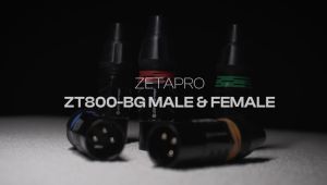 Jack Canon XLR Female ZETAPRO ZT800F BG / ZT800F BG / ZT800F -BG BETINA ORIGINAL Jek Cewek Perempuan Conector Audio XLR Zetapro - Body Besi