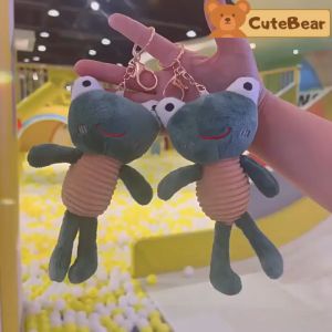 Móc khóa thú bông móc khóa ếch xanh cute ngộ nghĩnh đáng yêu dùng làm móc khóa treo balo túi xách CB19