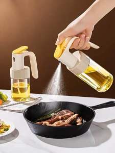 🇸🇬SG Ready Stock🇸🇬 Oil Dispenser Leakproof Spray Glass Bottle Cooking Mist