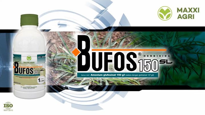 Herbisida BUFOS 150SL 1 Liter Pembasmi Gulma Bandel/Lulangan