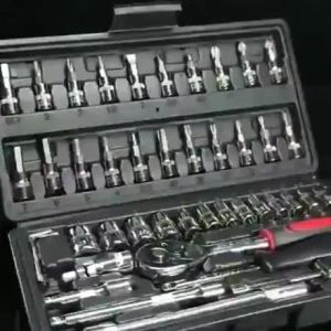 EG TOOL Kunci Sok Set 46 Pcs: Alat Perbaikan Bengkel yang Praktis & Efektif