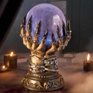 Deluxe Celestial Crystal Ball Scene Layout Magic Hand Electrostatic Ion Lightning Magic Serve
