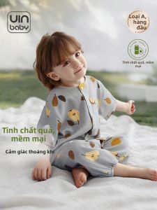 UIN BABY | Summer Lightweight Bamboo Cotton Baby Sleepwear Sets