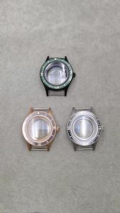 High-quality 40mm Titanium Watch Case Suitable Of NH34 NH35NH36 Movements Featuring Double-Layer Coated AR Sapphire Glass
