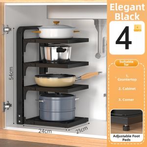 XUNHUAI | Adjustable Foldable Multifunctional Kitchen Storage Rack