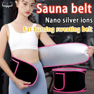 Sauna Belt Burn Fat Slimming Belt Waist Slimming Shaping Fitness Sport Sauna Sweat Workout Fitness Girdle Belt Weight Loss Slimming Waist Tummy Hot Neoprene 桑拿腰带