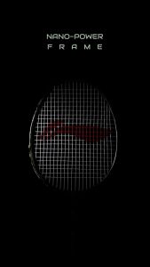 Raket Badminton LINING G Force Superlite Max 10 Black Silver Cyan