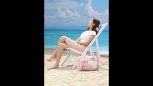 [1PC] Encora Transparent Waterproof Travel Zipper Bag Toiletries Organizer Bag Beg Sabun Tuala Travel Pouch Bag 旅行包