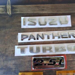 Emblem Isuzu panther - Emblem 2.5L panther turbo - emblem panther touring - emblem Lv Ls panther - panther