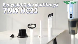 TNW HC11 Vacum Cleaner 20000PA 5 IN 1 Cordless Vacuum Wet Dry Penyedot Debu Untuk Rumah & Mobil