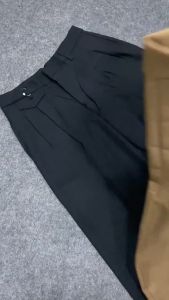 ORO PANTS HAIGHWAIST PREMIUM LOOSE TROUSERS BAHAN SEMI WOLL