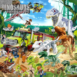 Dinosaur Assembly Blocks Educational Toys for Boys And Girls Christmas Gift Jurassic King Tyrannosaurus World 8 Years Old