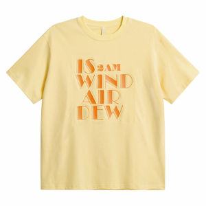 NIHAOKANONG | Áo Thun In Hình Bằng Cotton