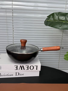 VE Pole Iron Multi-Function Pots Frying Pan Egg Deep Frying Pan Mini Small Iron Pan Milk Pot Cooking Noodle Pot Gourmet for One Person Small Pot