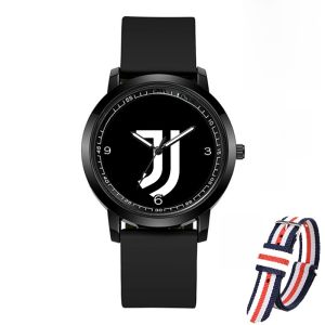 นาฬิกาข้อมือฟุตบอลยูเวนตุส C Ronaldo AC Milan นาฬิกาอัจฉริยะแบบดิจิตอลสำหรับนักเรียน นาฬิกาข้อมือกีฬาสุดเก๋