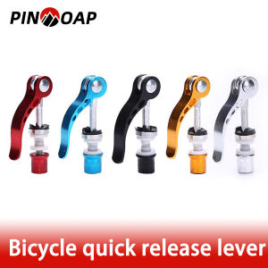 1pc Bike Quick Release Saddle Post Clamp Aluminium Alloy Bicycle Seat Bolt Saddle Replacement Parts For Highway Mountain Bike