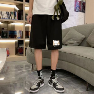 Casual Mens Summer Thin Short Pants Beach Sports Loose Fit Straight Leg mid Waist Breathable Comfortable Polyester Blend