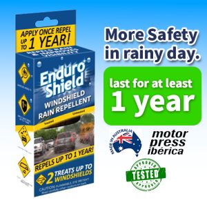 Last for at least 1 year EnduroShield Windshield Rain Repellent Car Automotive Glass Treatment Original Imported Set